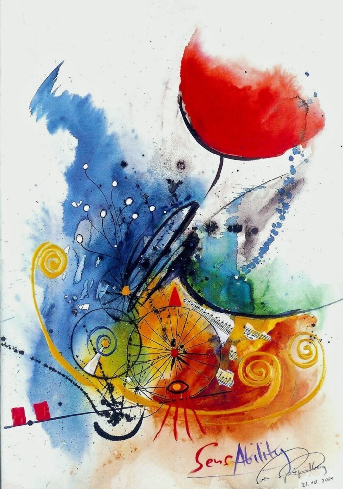 Sven Spiegelberg Kunstmaler Baden Aargau Künstler Kunstkarten Kunstkalender Bea Beatrice Sonnbicher Dr.Sven Bözberg Atelier Halde Altstadt-Baden Künstler Acrylglas Kunstwerk Leindwand Biographie Geschichte Dankeskarte Grusskarte